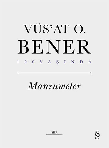 Manzumeler (Ciltli)